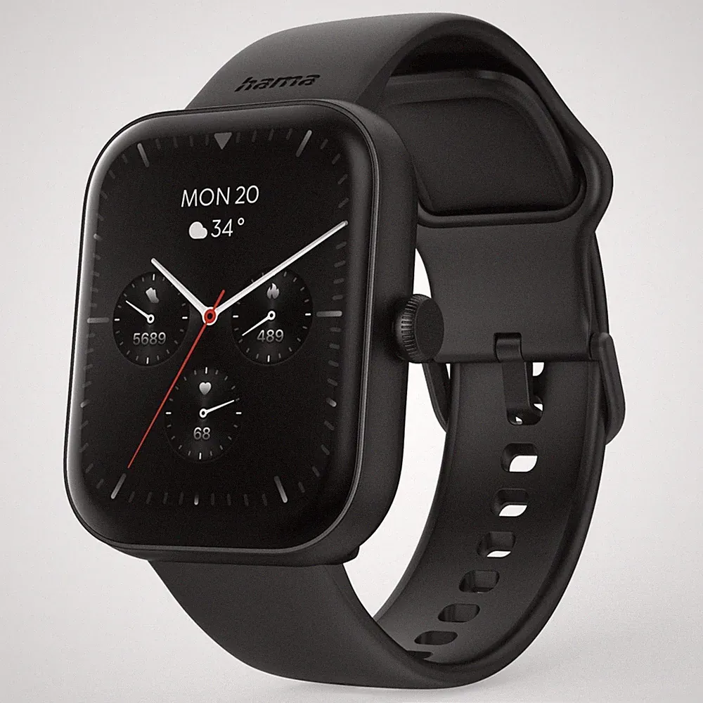 Smartwatch Herren Damen Bluetooth Telefonfunktion Fitness Tracker Herzfrequenz S