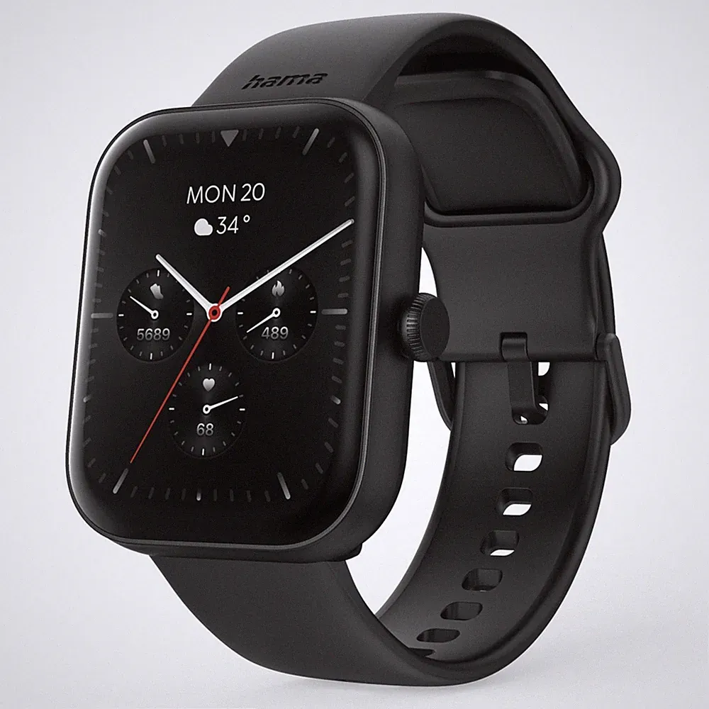 Smartwatch Herren Damen Bluetooth Telefonfunktion Fitness Tracker Herzfrequenz S