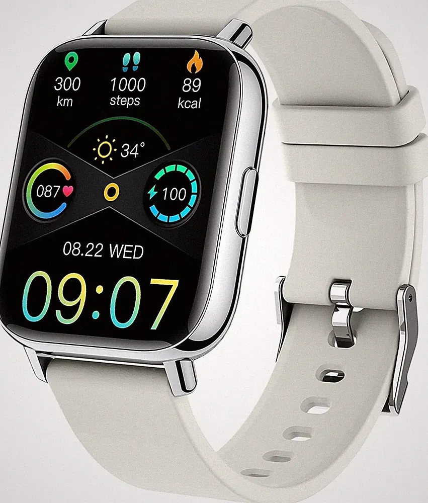 Smartwatch Herren Damen für Android iOS Fitnessuhr Pulsuhr Schrittzähler Elegant