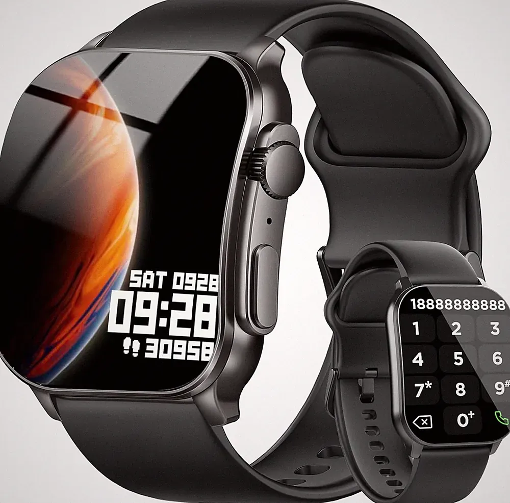 Smartwatch Herren Damen mit Telefonfunktion Armbanduhr für iOS Android Outdoor