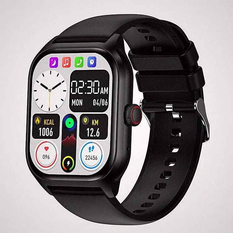 Smartwatch Herren Damen mit Telefonfunktion Armbanduhr für iPhone Huawei Xiaomi