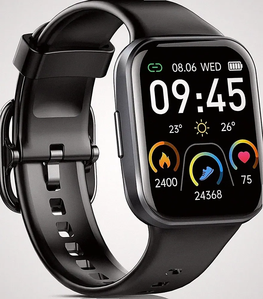 Smartwatch Herren Damen mit Telefonfunktion Armbanduhr für iPhone Samsung Huawei