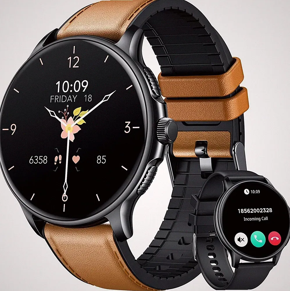 smartwatch damen android leder