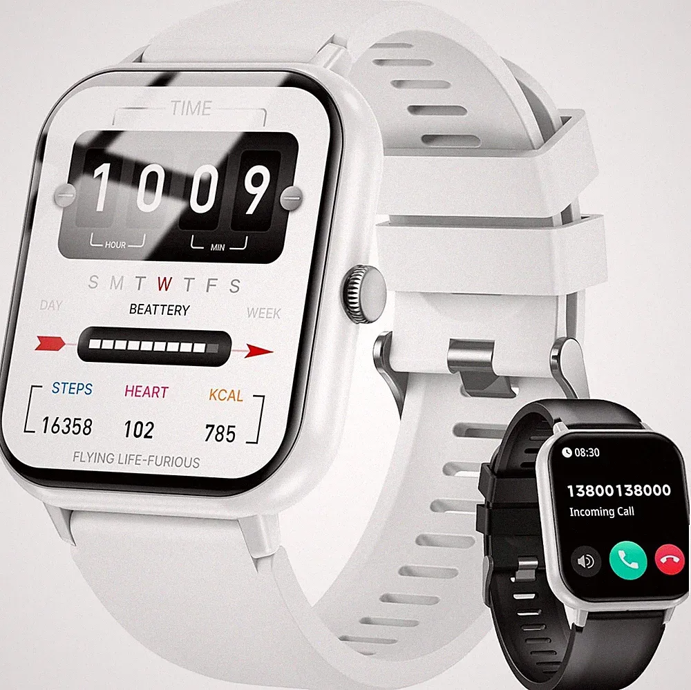 Smartwatch Herren Damen Telefonfunktion Armbanduhr Sportuhr für Samsung iPhone