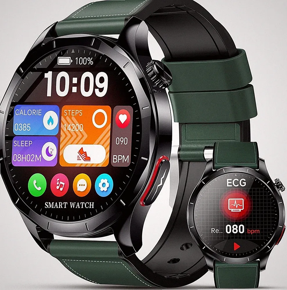 Smartwatch Herren Männer mit Telefonfunktion Bluetooth Wasserdicht Schlaftracker