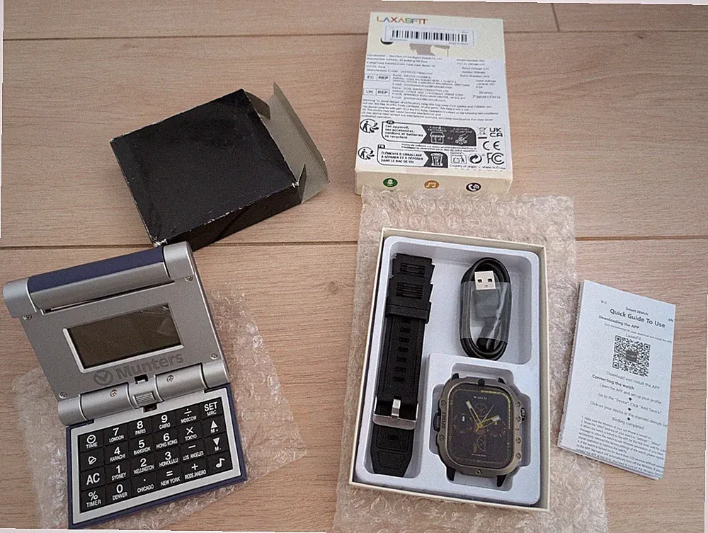 Smartwatch Herren und Rechner