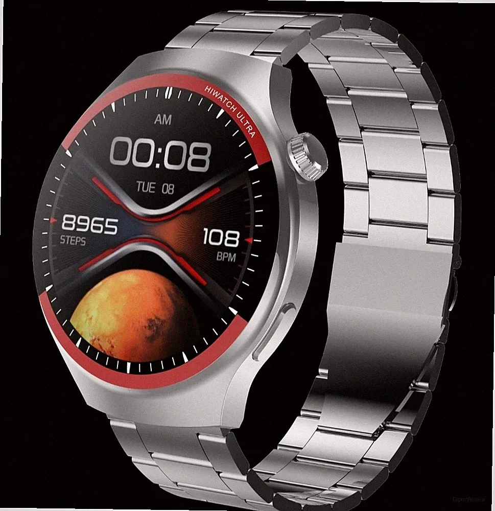 Smartwatch Hiwatch 4 Pro+ Herren Damen Fitnessuhr Bluetooth TOP✅️