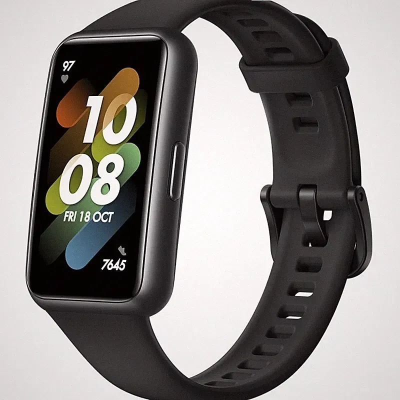 Smartwatch Honor Band 7 43mm Silikonarmband - Meteorite Black OVP