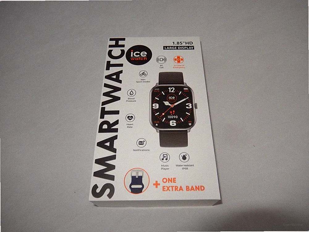 SMARTWATCH ICE SMART ONE WECHSELBAND SCHWARZ NEU OVP