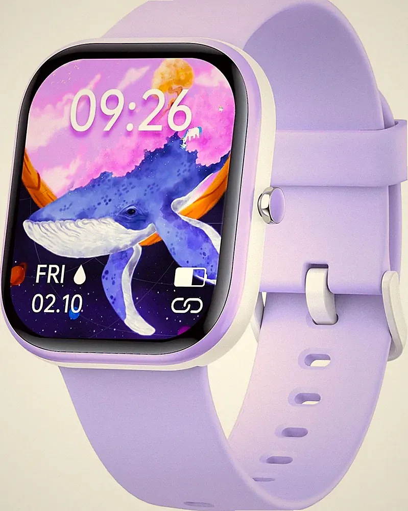 Smartwatch Jungen Mädchen Telefonfunktion Armbanduhr für iPhone Samsung Huawei