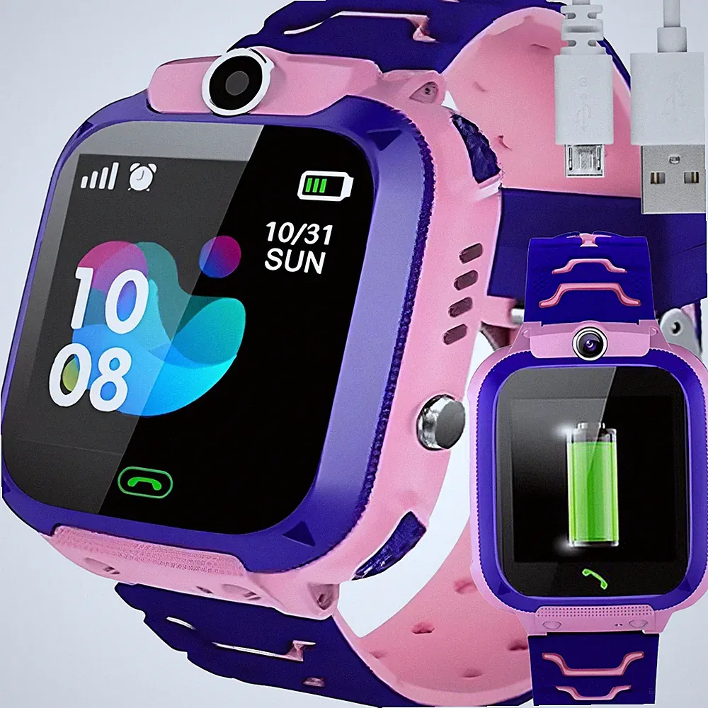 Smartwatch Kinder 1,44" Smart Watch mit GPS SOS Armbanduhr SIM für Kinder Retoo