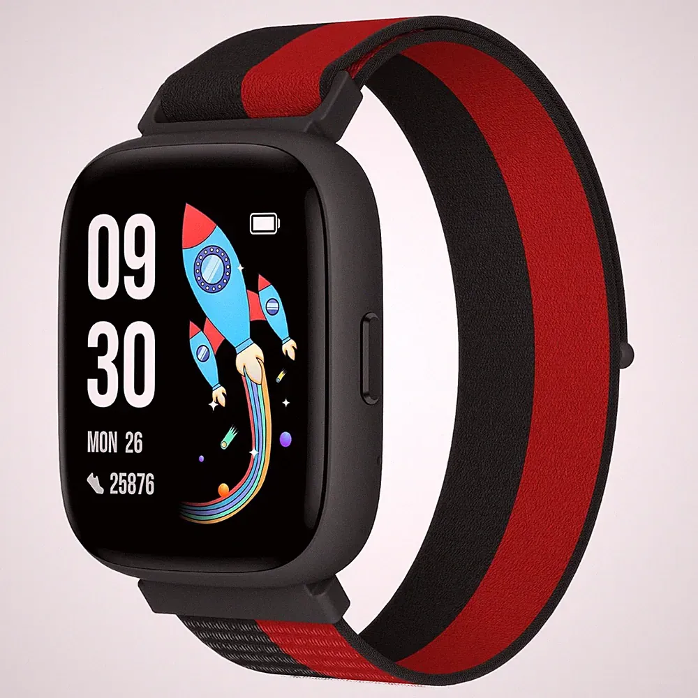 Smartwatch Kinder 1,8 Zoll Schrittzähler Puls wasserdicht Fitness Tracker SMS
