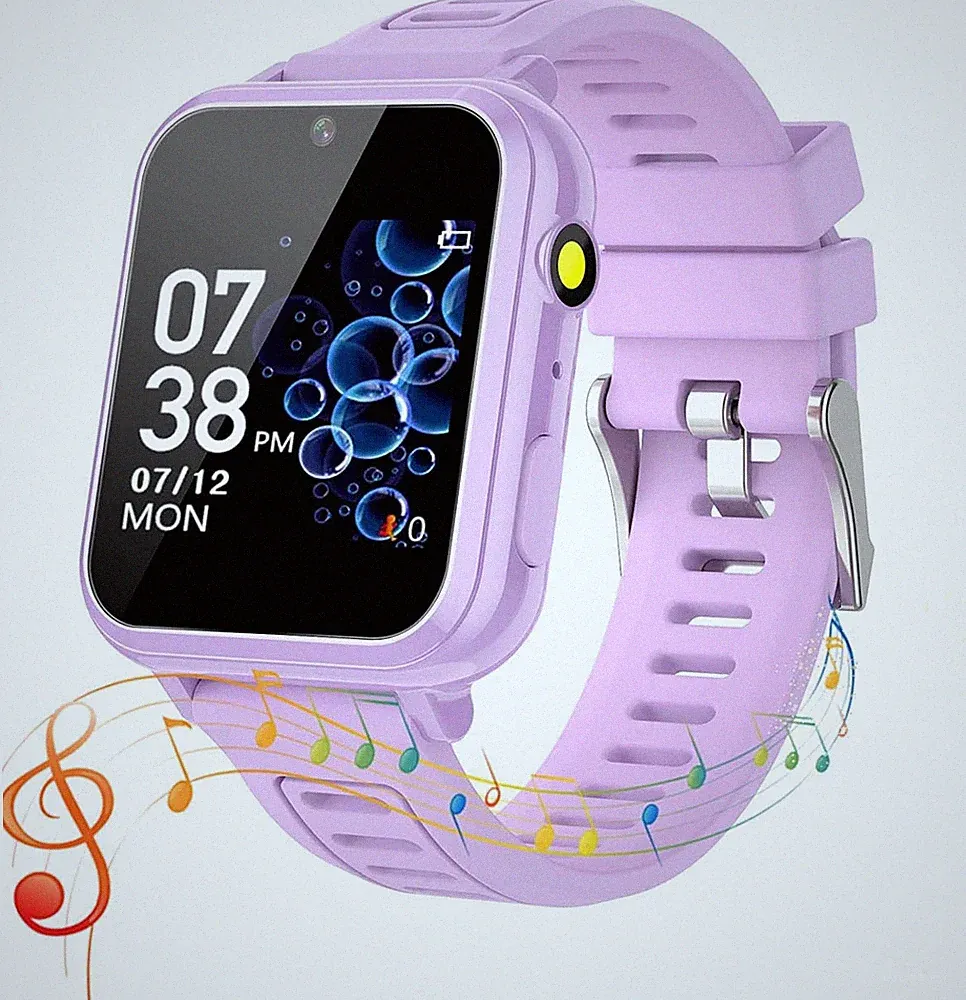 Smartwatch Kinder, 36 Spiele Musik Smart Watch Kids mit Touchscreen + Schritt-Zä