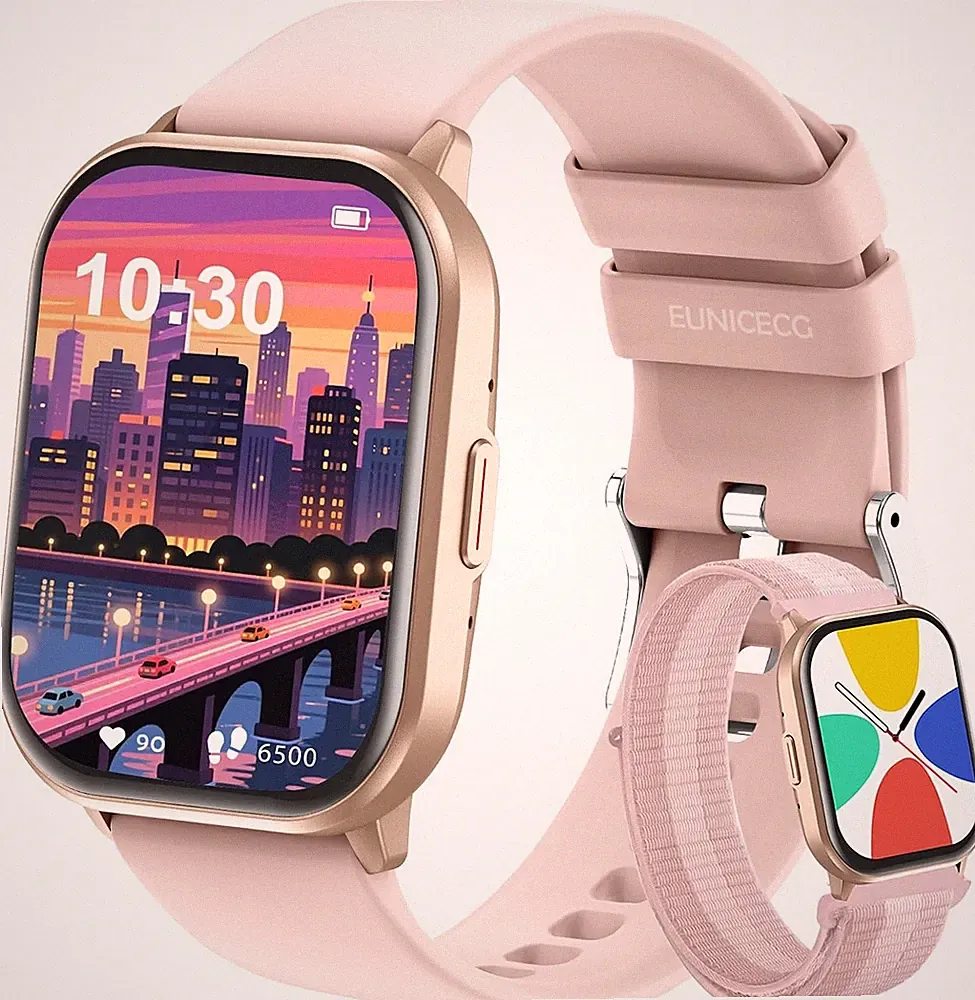 Smartwatch Kinder für Junge Mädchen - Schrittzähler Herzfrequenz Schlaf 100+ Sp
