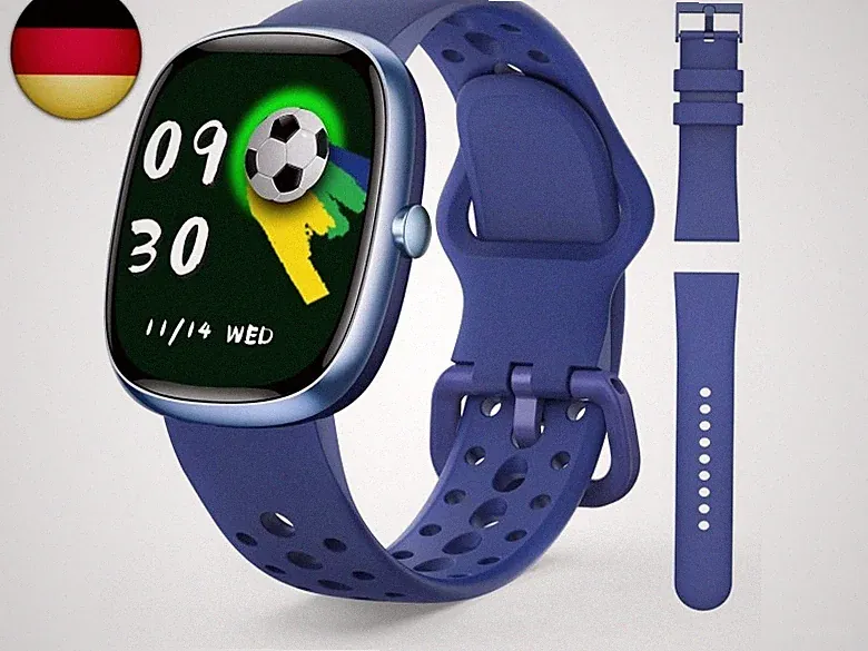 Smartwatch Kinder für Jungen Mädchen, Fitness Aktivitäts Tracker Uhr mit 100+ Sp