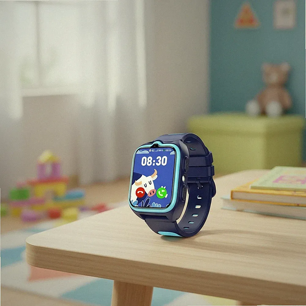 Smartwatch Kinder Mit Sim-Kartensteckplatz, Lbs+Wlan+Gps-Tracker & Telefonfunkti