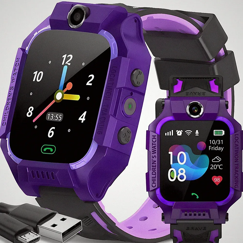 Smartwatch Kinder Smart Watch mit GPS Armbanduhr Camera SIM für Kinder Retoo