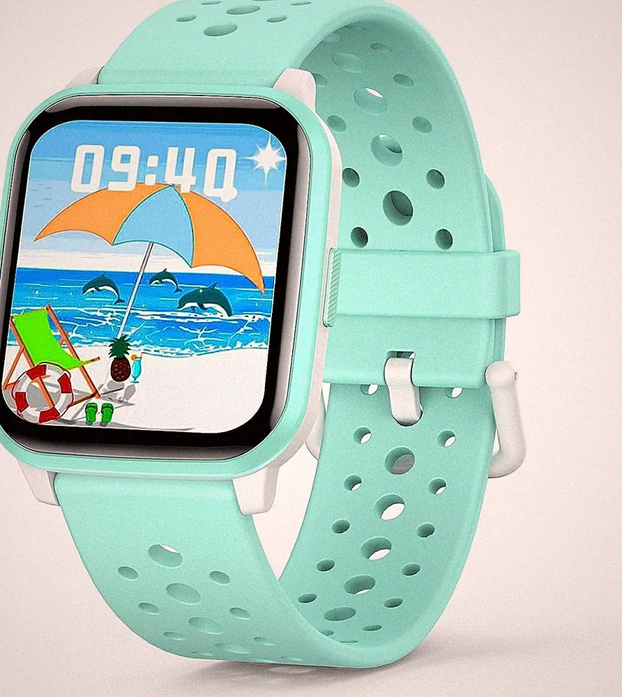 Smartwatch Kinder Telefonfunktion Armbanduhr Sportuhr für iPhone Samsung Huawei