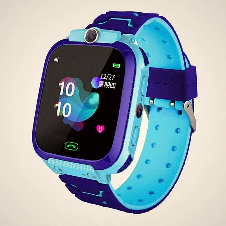 Smartwatch Kinder Telefonfunktion GPS Tracker SOS Armbanduhr für iPhone Samsung