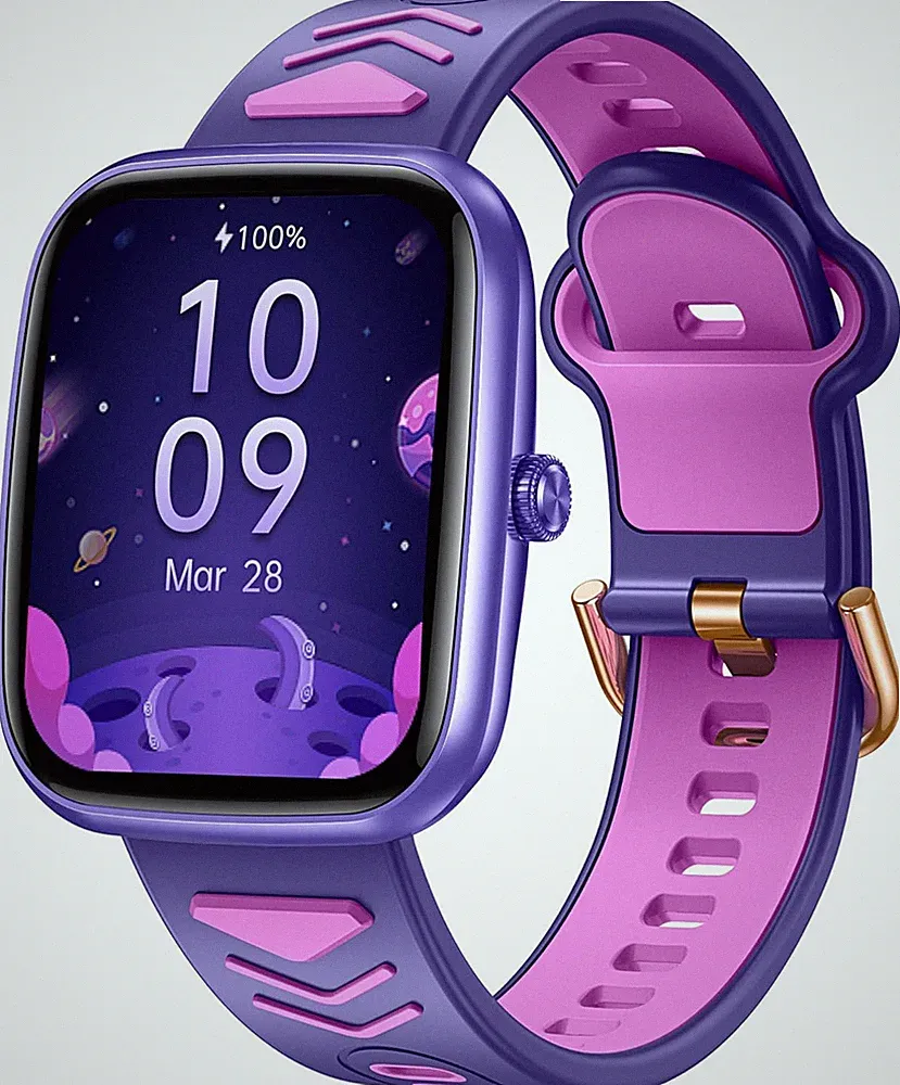 Smartwatch Kinder Telefonfunktion Wasserdicht SOS Armbanduhr für iPhone Samsung