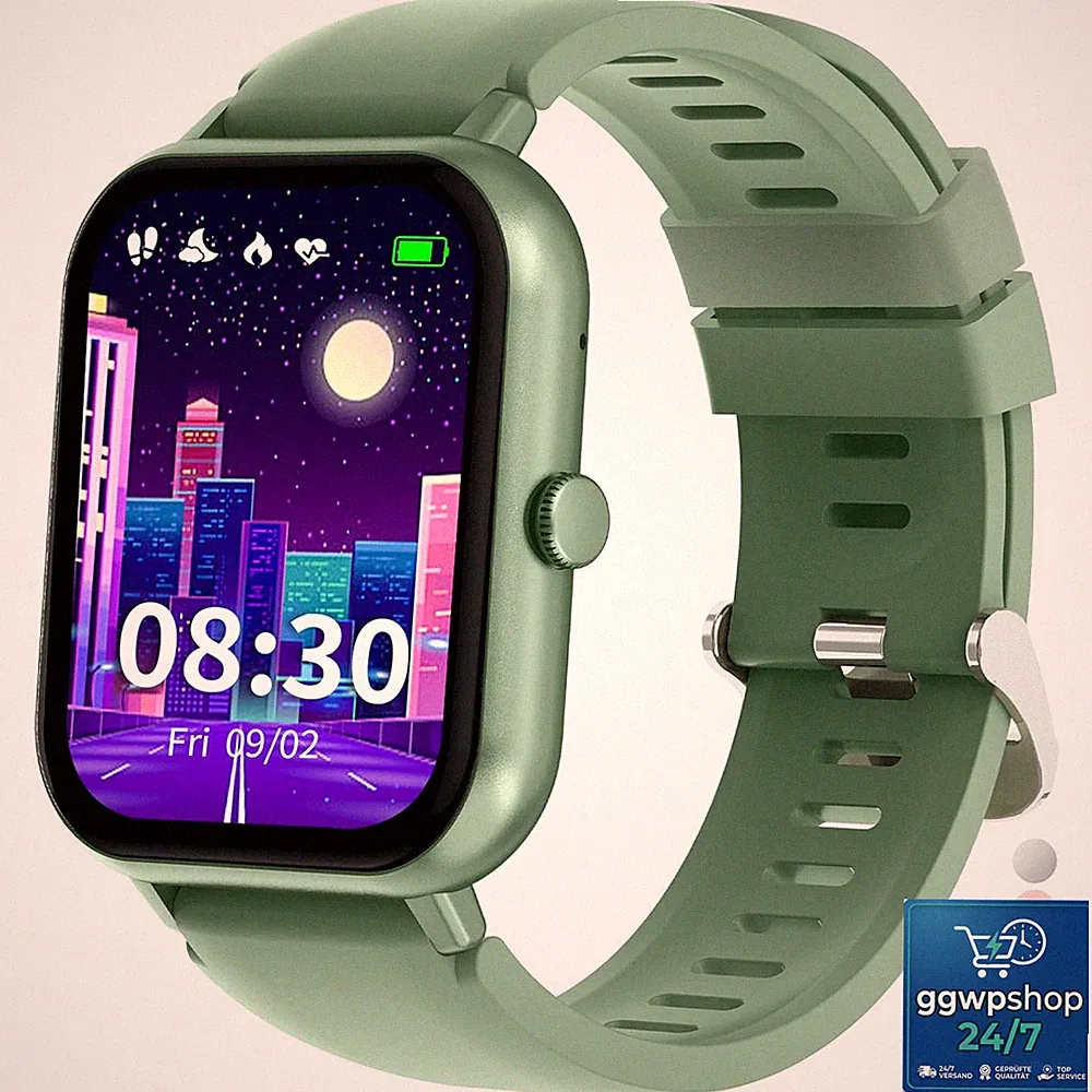 Smartwatch Kinder Uhr Herzfrequenz Schlaf für Jungen Mädchen Fitness