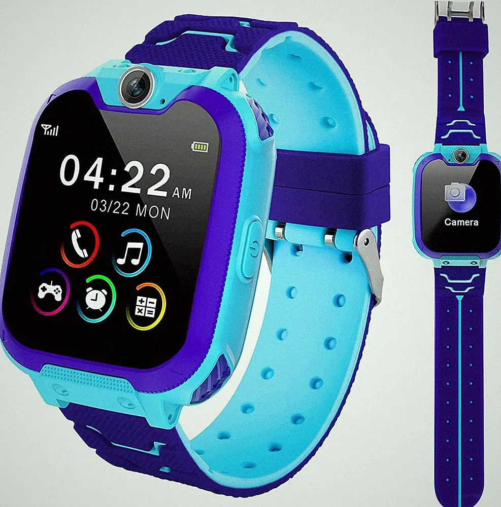 Smartwatch Kinder, wasserdichte Kind Uhr mit Musik Wecker Taschenrechner 11