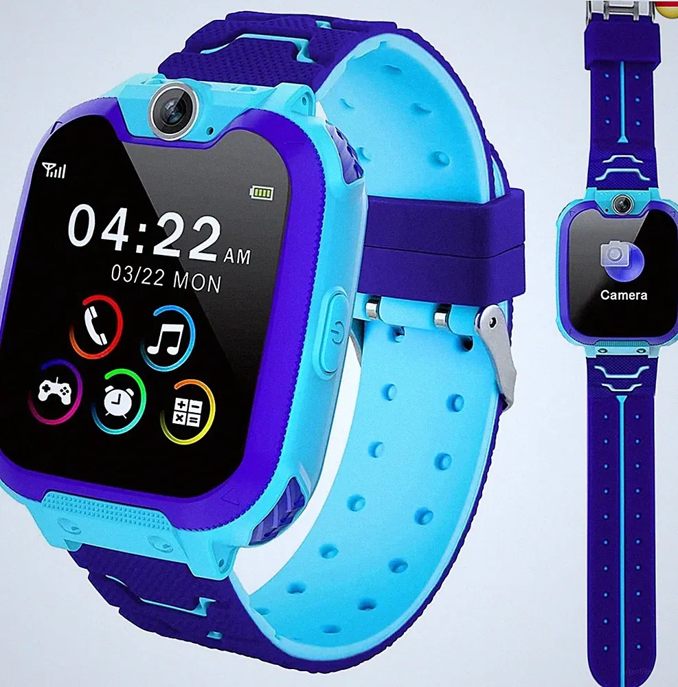Smartwatch Kinder, wasserdichte Kind Uhr mit Musik Wecker Taschenrechner 11