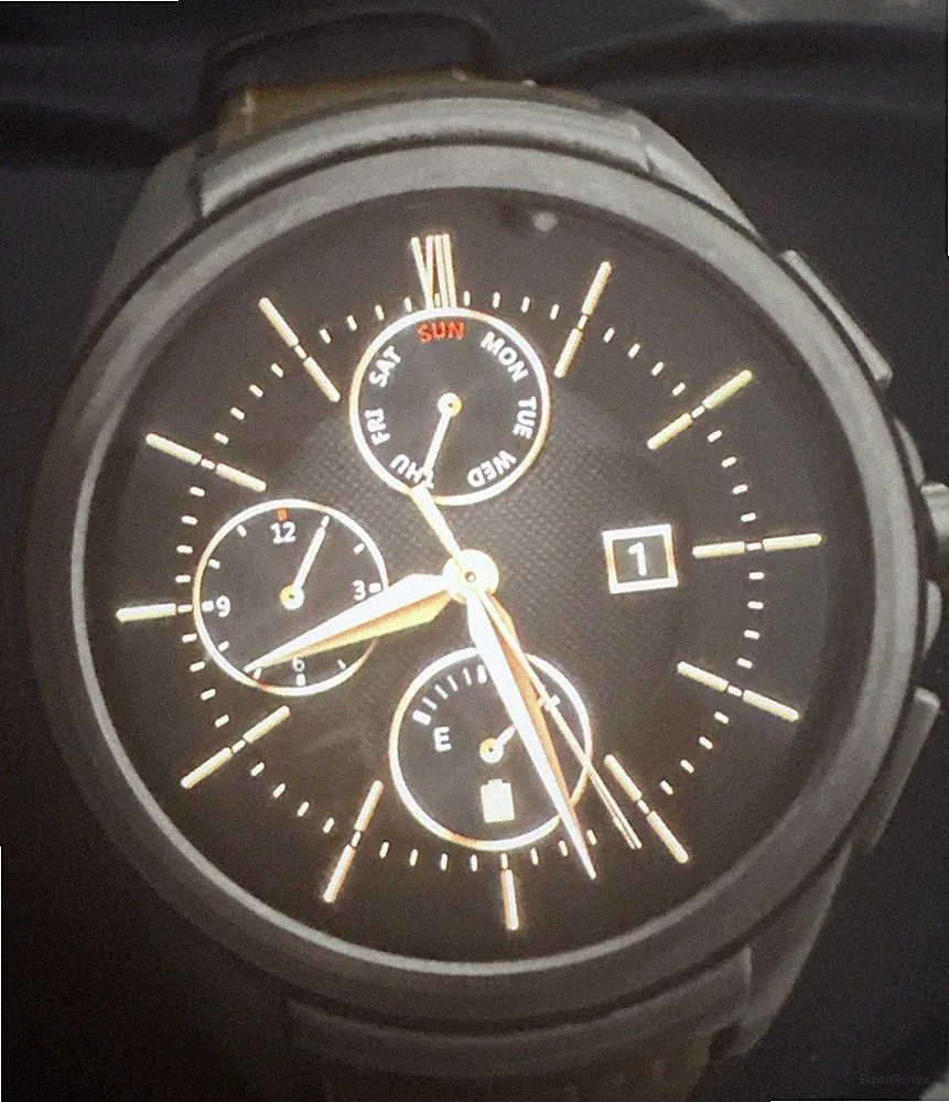 Smartwatch Lg Urbane 2 W200 mit Crocoarmband Telefonfunktion Edelstahl Kein Gold