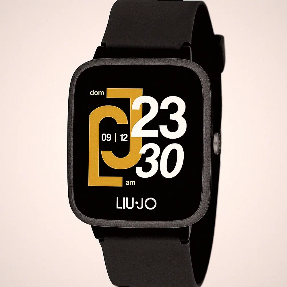 Smartwatch LIU JO LUXURY GO SWLJ045 Silikon Schwarz Touchscreen