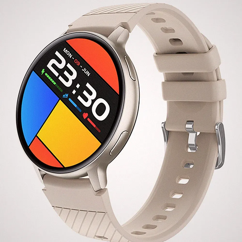 Smartwatch mit Touchscreen Display Smartwatch Tracer SMR2 CLASSY Beige