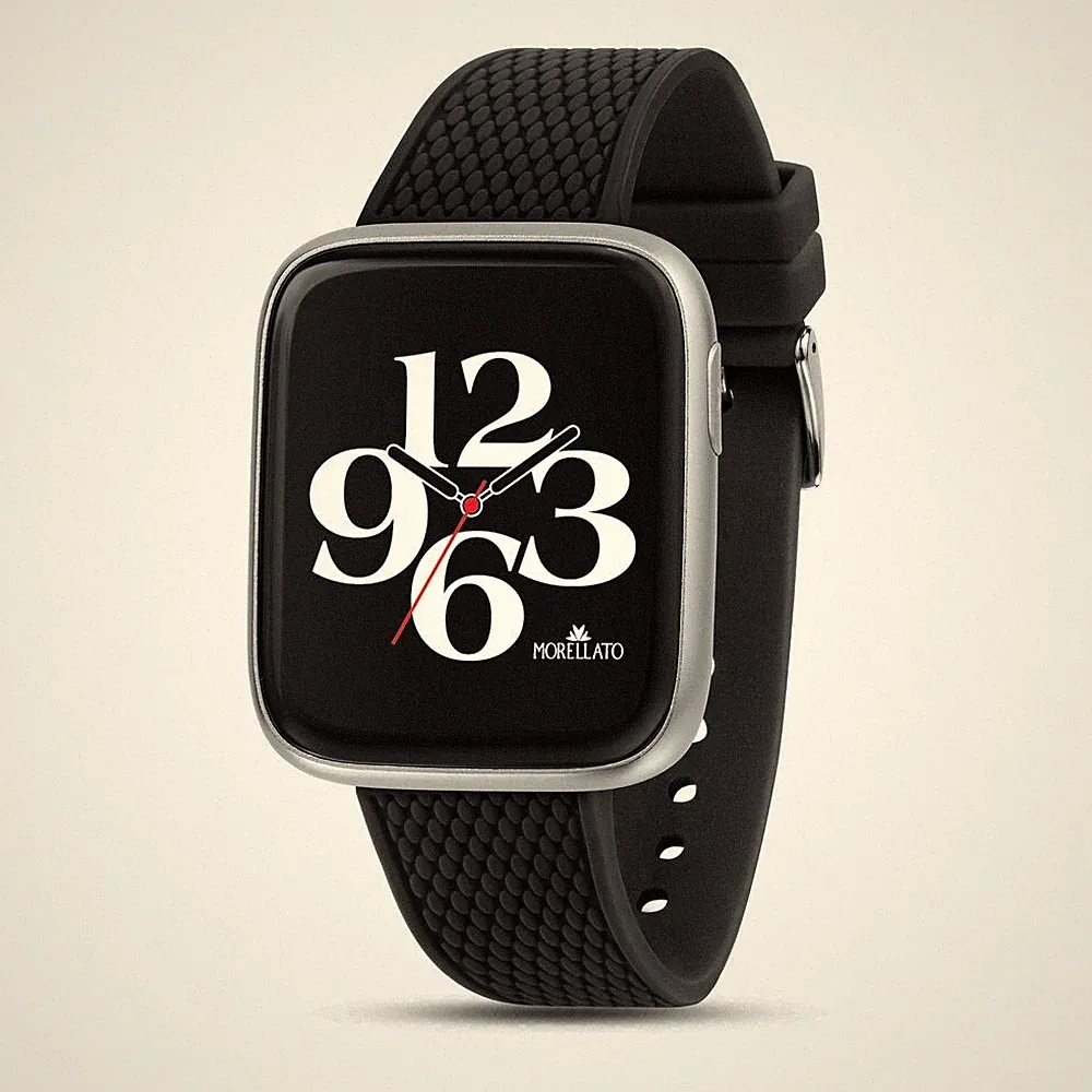 Smartwatch MORELLATO M-01 Touch Gummi Schwarz