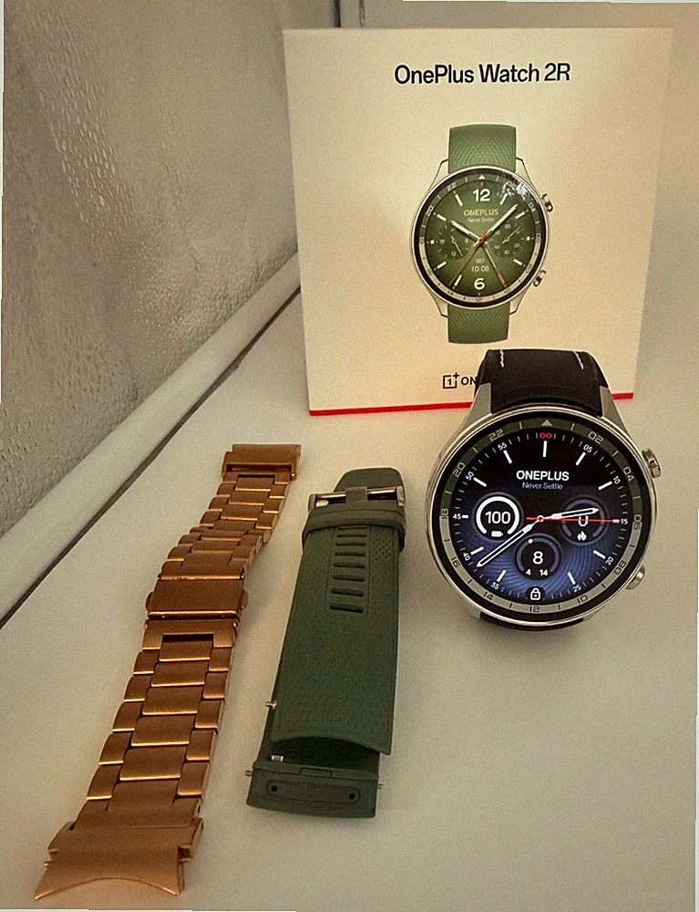 SMARTWATCH ONEPLUS WATCH 2R 46MM - WIFI - GPS - NFC - AMOLED - Farbe GRÜN
