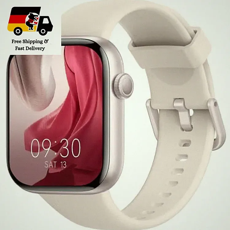 Smartwatch Polarstern 1,85" HD Touch für Damen Herren mit Fitness Tracker, 140