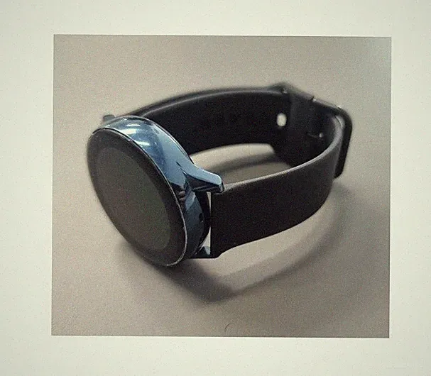 SMARTWATCH SAMSUNG GALAXY WATCH ACTIVE SM R500 1.1" GEHÄUSE GRÜN ARMBAND SCHWARZ