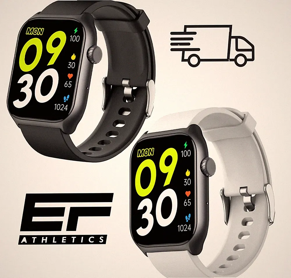Smartwatch Sportuhr Wasserdicht Herren Damen für iPhone, Samsung, Huawei