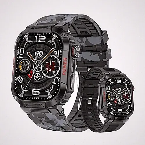 Smartwatch TK25 – Sportuhr mit großem Display, Bluetooth & Gesundheitsfunktionen