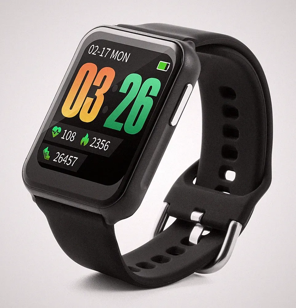 Smartwatch TX-SW7HR Puls SpO2 Temperatur IP67 1,69 Zoll BT 5.0 TX-SW7HR