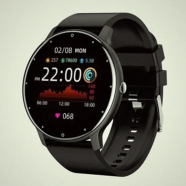 Smartwatch Uhr Männer Frauen Voller Touchscreen Sport Fitness Uhr