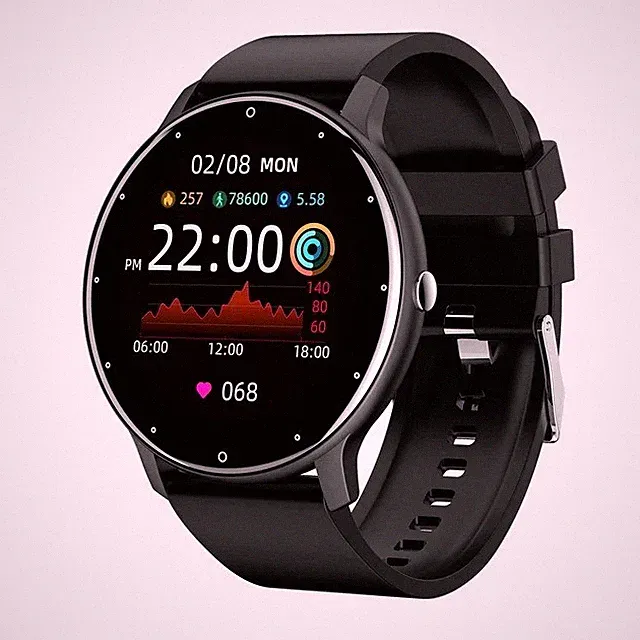 Smartwatch Uhr Männer Frauen Voller Touchscreen Sport Fitness Uhr