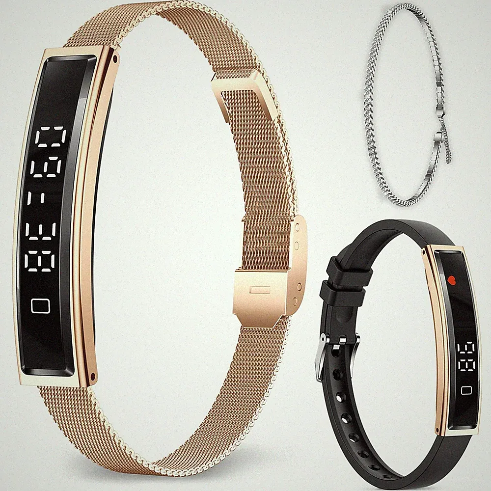 SmartwatchDamen/Herren Schmal,Fitness-Tracker,12 Sportmodi,Pulsuhr,Schrittzähler