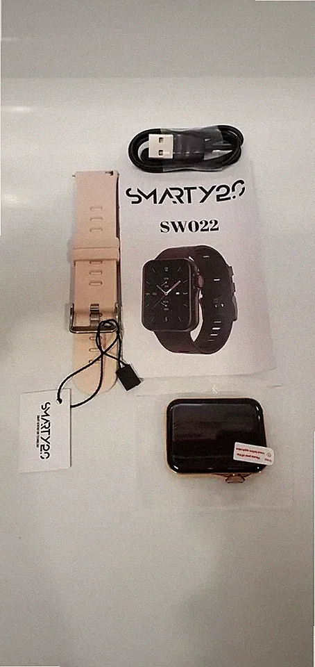 Smarty 2.0 SW022D Smartwatch Unisex Uhr IP67 32mm BT - Gold / Rosa _0.1_5 UR