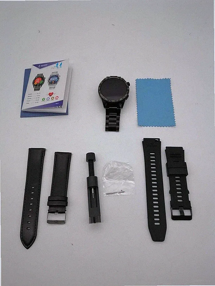 SML3 Smartwatch Herren AMOLED 1,43" Telefonfunktion gebraucht ohne OVP