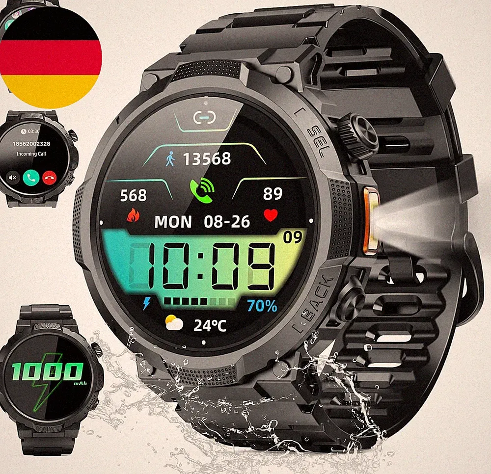 Soudorv Smartwatch Damen