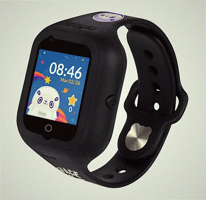 SoyMomo Space Lite 4G Kinder Smartwatch Schwarz GPS Kamera Anrufe
