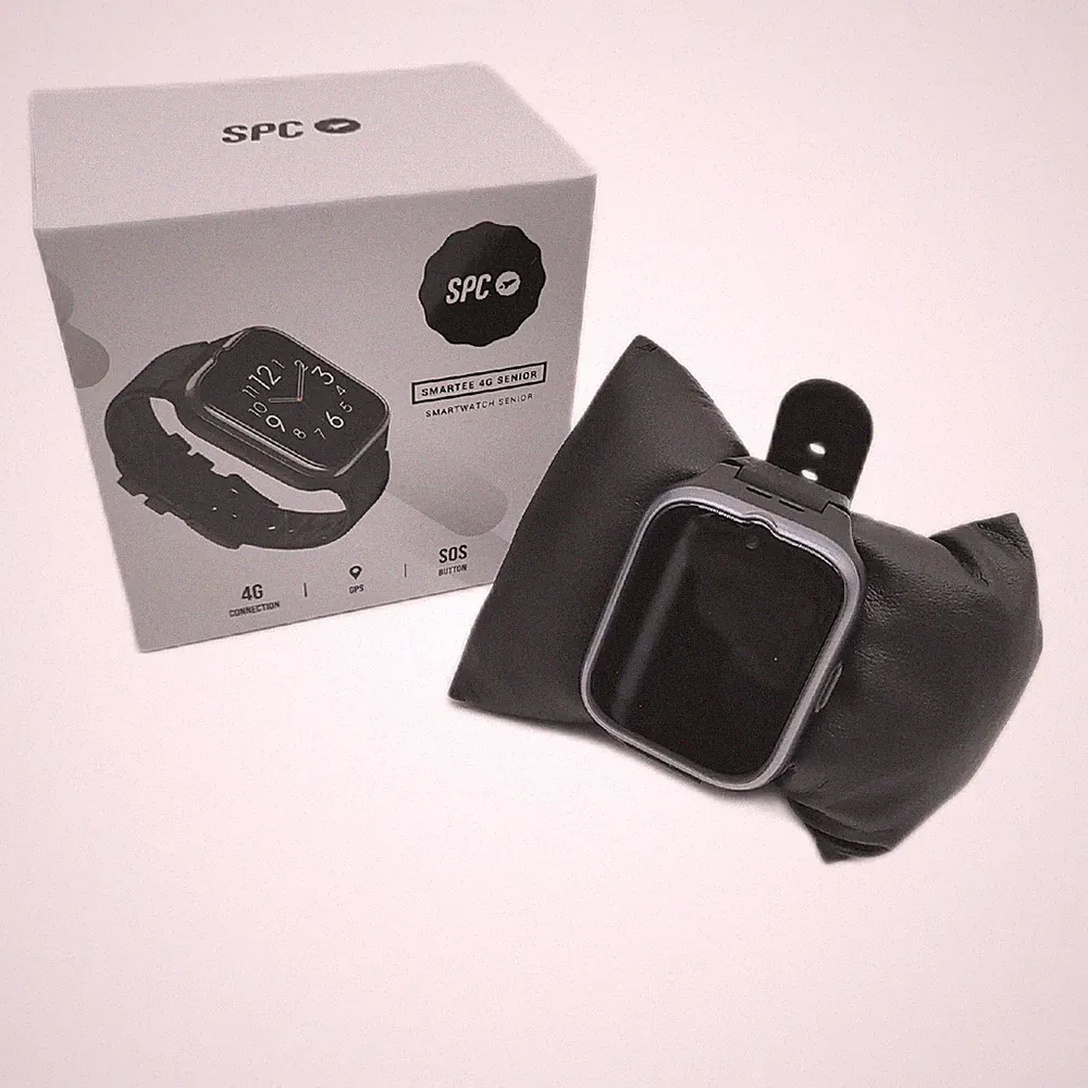 SPC Smartwatch Uhr Senioren Smartee 4G Große Buchstabentaste Einfache