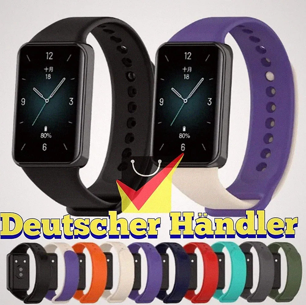Sport Armband für Honor Band 9 Silikon Smart Band, Fitness Tracker, strap Watch