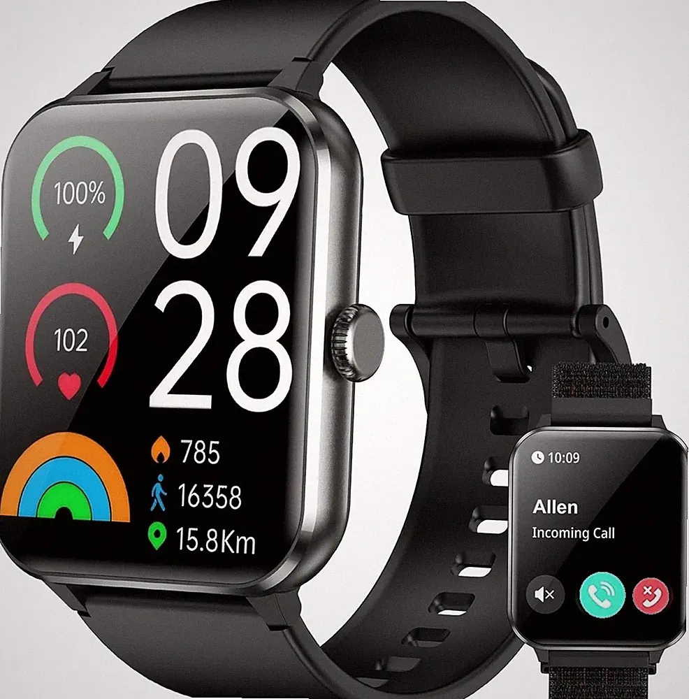 Sport Bluetooth Smartwatch Armband Blutdruck Herren Damen Fitness Tracker Uhr DE