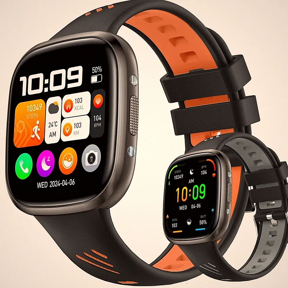 smartwatch damen metallarmband weiß