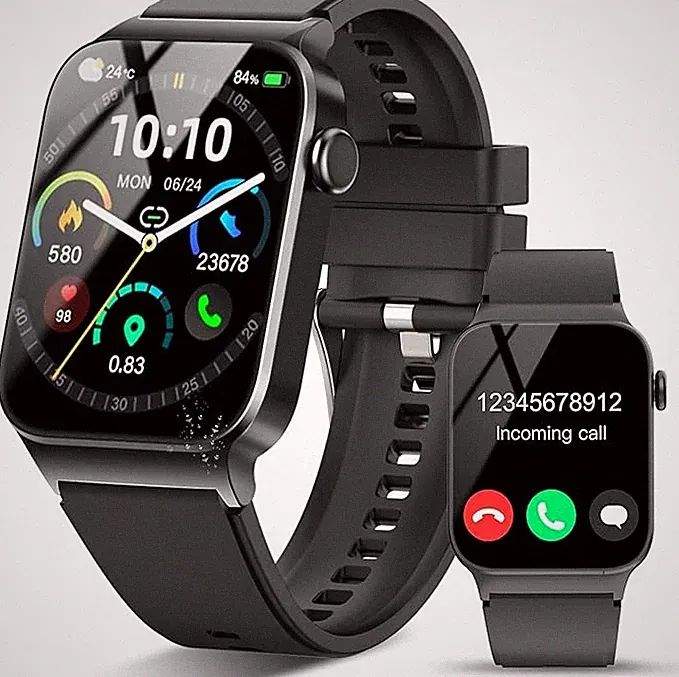 STECEi Men's Smartwatch 1.85 Inch HD Touchscreen Smart Watch with 110+ Sports Mo