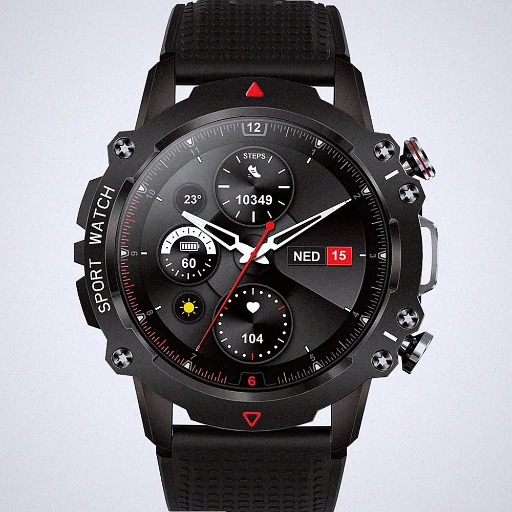 Storm S-Hero Herren Smartwatch mit schwarzem Silikonarmband 47535/BK